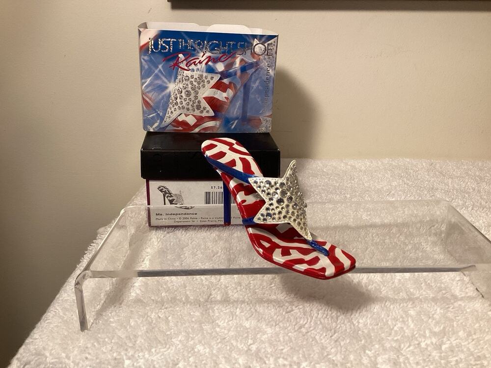 Just The Right Shoe Called “Ms. Independence” 4th Of July